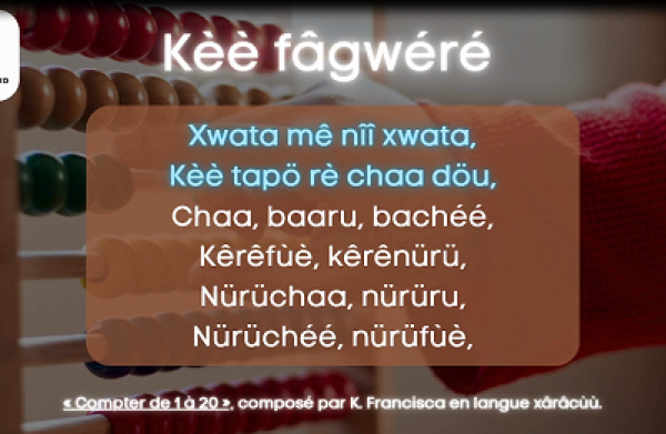comptine kèè fâgwéré