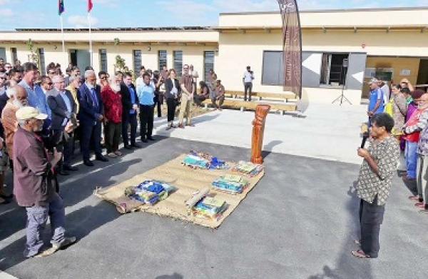 Inauguration antenne UNC Koné Province Nord