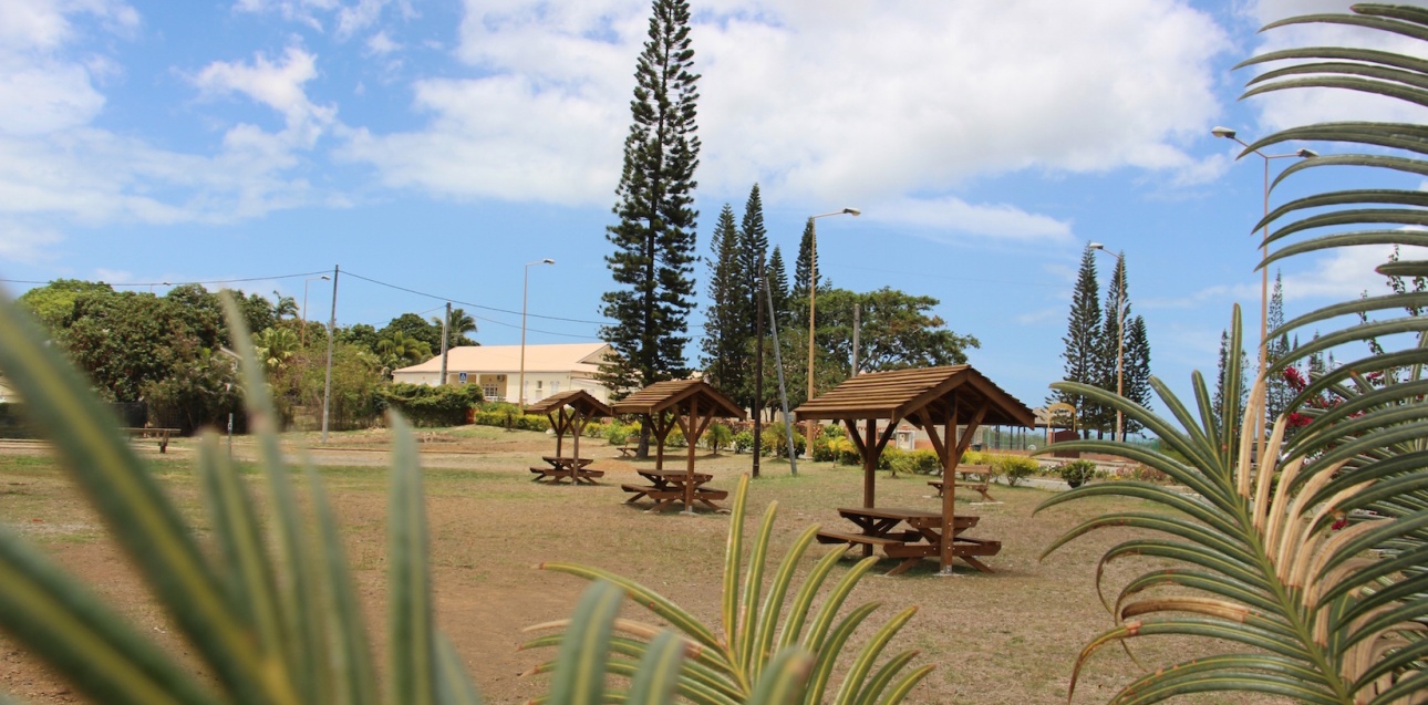 Place du marché de Nèkö (Poya).©K.Naaoutchoué.Nov 2017