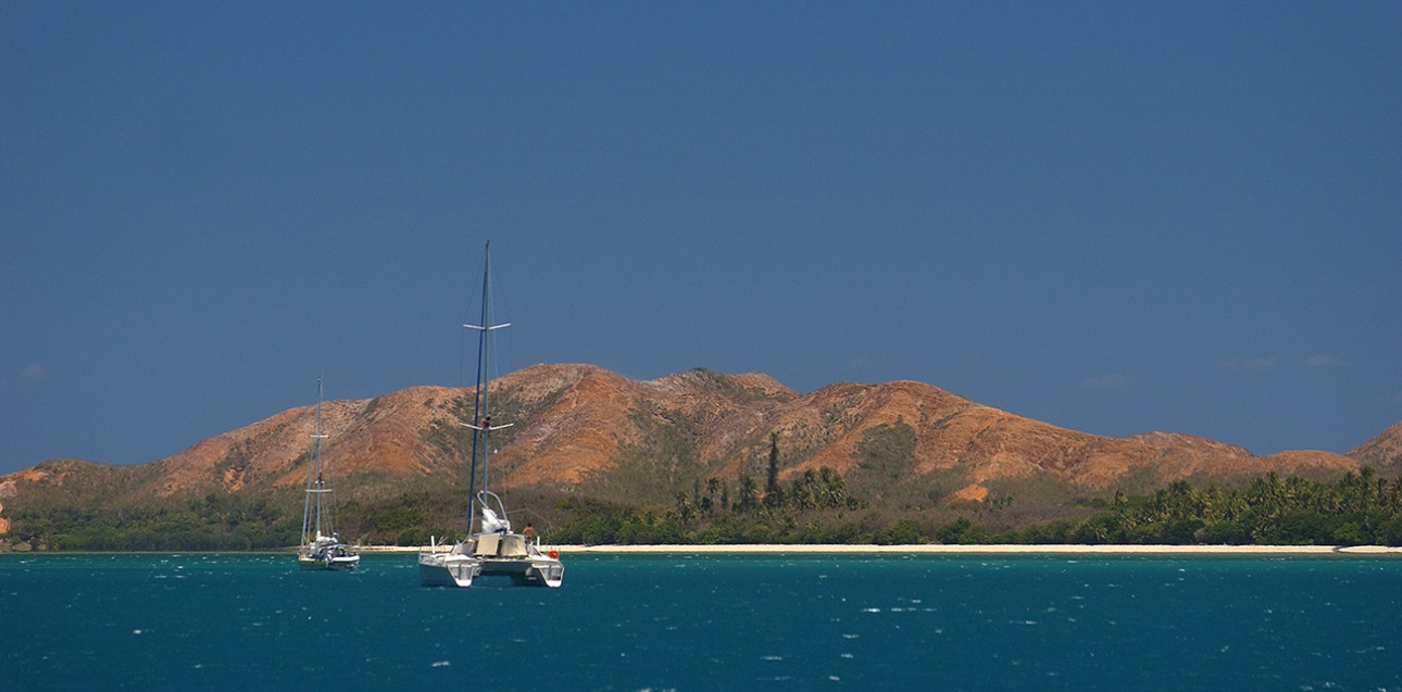 Vue de Boat Pass Pum (Poum)