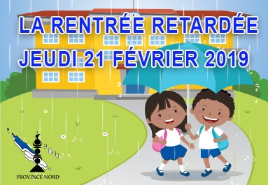 Rentrée scolaire 2019 Province Nord Nouvelle-Calédonie