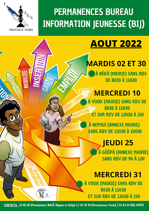 Permanences service social août 2022