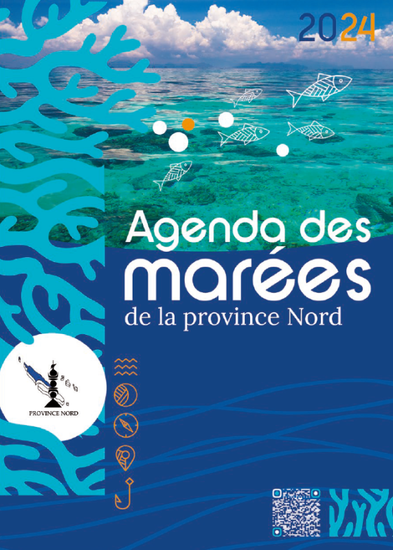 Agenda des marées de la province Nord 2024