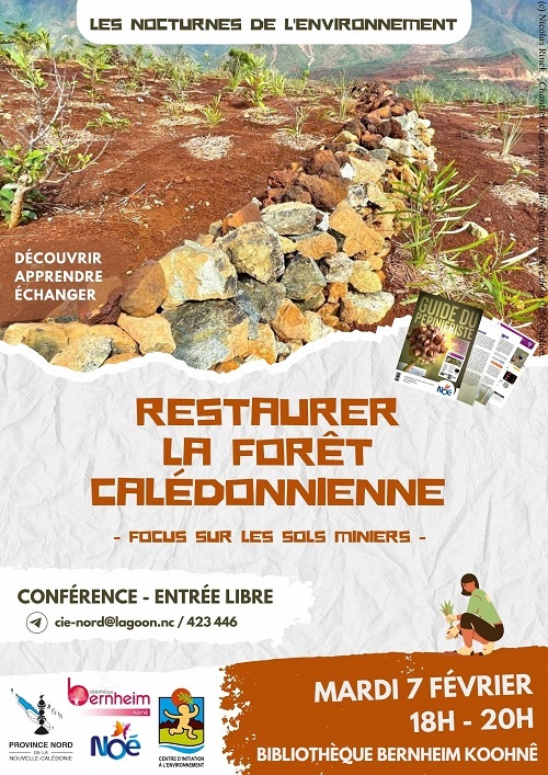 Conférence restaurer la forêt calédonienne