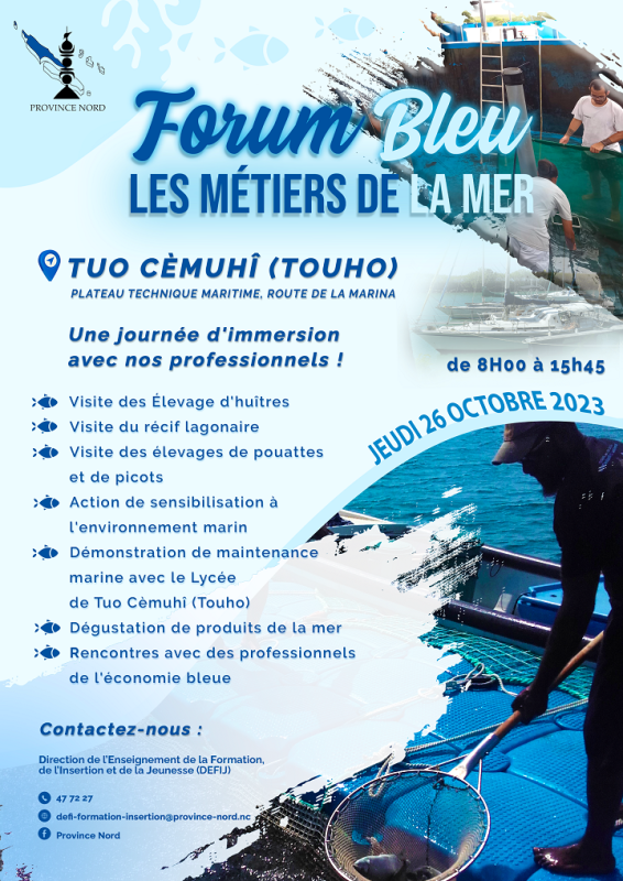 Forum de la mer, les métiers de la mer