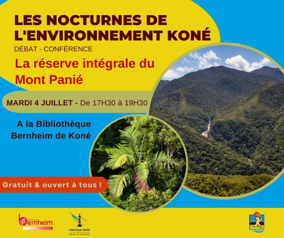 Conférence débat la réserve intégrale du Mont Panié