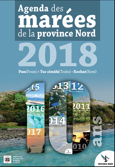 Agenda des marées 2018