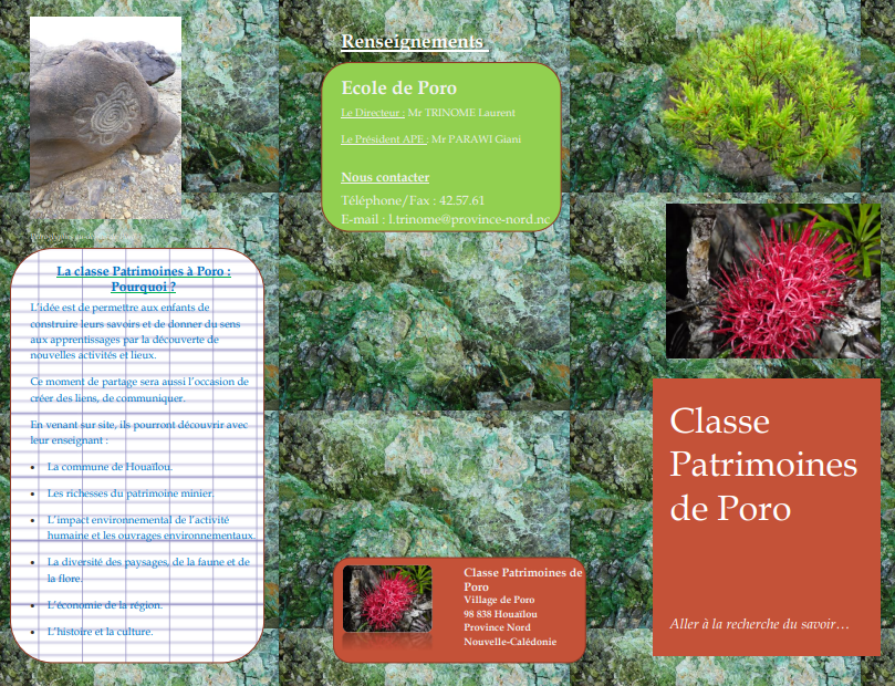 Classe patrimoine Poro