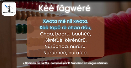 comptine kèè fâgwéré
