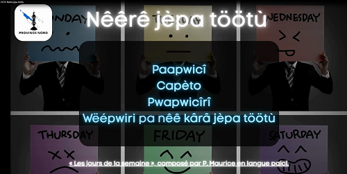 Comptine Nêêrê jèpa töötù