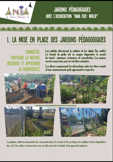 Jardins pédagogiques Province Nord