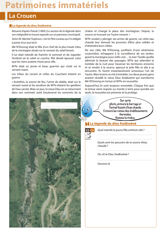 La crouen de Canala