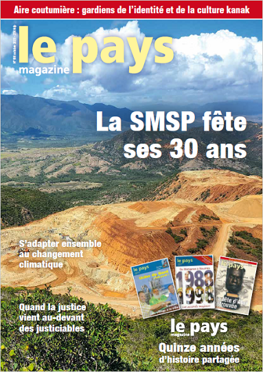 Magazine le Pays de octobre Province Nord