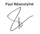 Signature Paul Neaoutyine