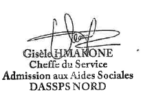 Signature Gisèle Hmakone