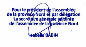 Signature Isabelle BABIN