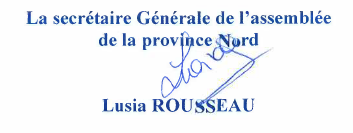 Signature Lusia Rousseau