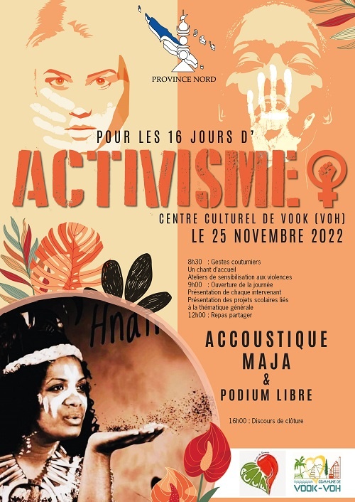 16 jours d'activisme Vook province Nord 