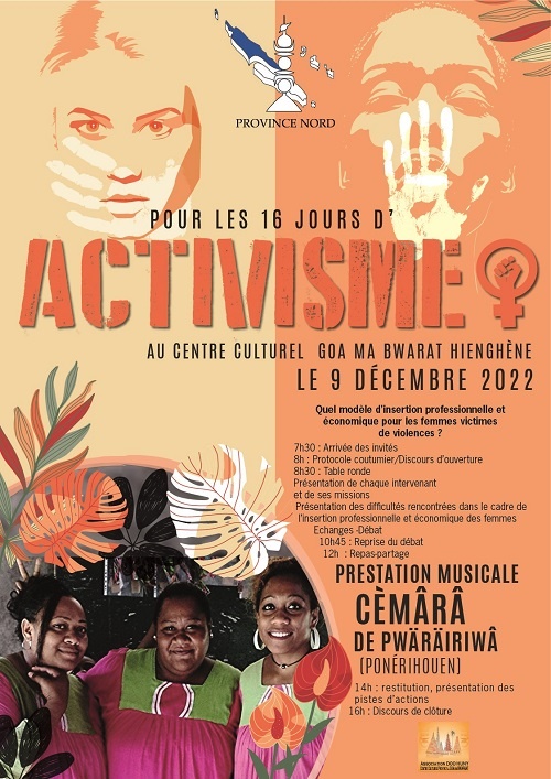 16 jours d'activisme hienghene province Nord 