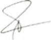 Signature président